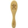 Disney - Spazzola Baby Stitch in legno FSC con setole morbide di mais - Massaggio cuoio capelluto e prevenzione croste lattee - Accessorio capelli per cura e igiene - Pettinatura precisa - Ufficiale