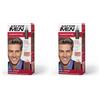 Just For Men Colorante In Gel, Tinta Semipermanente Per Capelli Uomo, Senza Ammoniaca, Con Cheratina E Vitamina E Per Capelli Forti, Colore Castano, H30 (Confezione da 2)