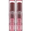 Catrice Cosmetics Catrice Care In Colours Lip Balm, n. 050, viola, idratante, naturale, lucido, vegano, senza alcool, senza conservanti, senza parabeni, confezione da 2 (3 g)