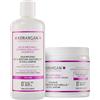Kerargan - Duo Volumizzante Shampoo & Maschera Capillare alla Biotina & Collagene per Capelli Piatti, Sottili e Spenti - Aumenta Luminosità & Densità - Senza Solfati,OGM,Silicone,Olio Minerale-2x500ml