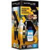 Maybelline New York The Colossal 36H Black Mascara - Set di 3 pennelli in gel per tatuaggi, colore grigio e nero
