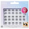 KISS FALSCARA Collection DIY - Confezione multipla di extension per ciglia, 30 extension da 10 mm a 14 mm, volume naturale