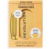 Revolution Beauty London Revolution Powder Pops, Cipria Compatta che Uniforma la Pelle e Controlla la Lucidità, con Acai e Acido Ialuronico, Include Custodia e Pop Grip, Vegana, Yellow, 5 g