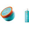 Moroccanoil Maschera Ristrutturante 250 ml & Shampoo Idarante 250 ml [La confezione può variare]
