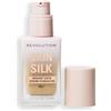 Revolution Beauty London Makeup Revolution, Skin Silk Serum Foundation, Light to Medium Coverage, Contains Hyaluronic Acid, F9, 23ml