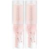 Essence Cosmetics Fondotinta in Stick, Curativo, Coprenza, Focalizzazione Leggera, Naturale, 10 g (Confezione da 2)