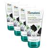 Himalaya Detoxifying Charcoal Face Wash with the Goodness of Green Tea and Coconut Charcoal Powder, Removes Dirt and Purifies the Skin, Leaving It Clean and Refreshed - 150 ml (Confezione da 4)