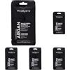 Vitalcare | Imperial Argan - Maschera Capelli Ristrutturante per Capelli Secchi e Danneggiati, con Argan Oil Complex, Maschera Ristrutturante Capelli, 25 ml (Confezione da 5)
