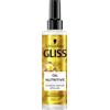 Gliss Balsamo Express Repair Oil Nutritive (200 ml), balsamo nutre i capelli più forti e danneggiati, balsamo per la cura con protezione dal calore fino a 230 °C