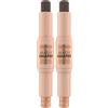 Catrice Cosmetics Catrice Magic Shaper Contour & Glow Stick, matita contorno n. 060, multicolore, definitivo, risultato immediato, naturale, vegano, senza profumo, senza alcool, senza parabeni, confezione da 2 (9 g)