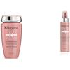 KERASTASE Kérastase | Chroma Absolu, Shampoo per Capelli Colorati Sensibilizzati o Danneggiati da Fini a Medi, Bain Chroma Respect, 250 ml & olu, Siero, Senza Risciacquo, Anti-Crespo