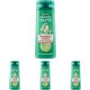 Garnier Fructis Shampoo Fortificante, Per Capelli Fragili, Anti-Rottura, Effetto Rinforzante, Con Estratto di Mela e Niacinamide, Rigenera Forza, 250 ml (Confezione da 4)