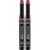 essence The Slim Stick n. 105 - Rossetto, colore viola, lunga durata, nutriente, effetto immediato, colori intensi, opaco, vegano, senza profumo, senza alcool, senza parabeni, 1 confezione da 2,7 g