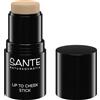 SANTE Naturkosmetik Lip to Cheek Stick 02 Glow to Go, Multitalent per punti salienti luminosi su guance, labbra e sopracciglia, veloce e semplice, cosmetici naturali certificati NaTrue, 6 g