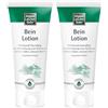 Allga San Crema Gambe - Crema Drenante Gambe, 100ml - Rinfrescante, Sgonfiante e Benefica per Gambe Pesanti e Stanche - Con Olio di Pino Mugo (Confezione da 2)