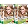 Garnier Nutrisse Creme colorazione naturale polvere glitterata Ambra Blond 9.34/colorazione per capelli per permanente colore dei capelli (con 3 naehrenden Oli) - 3 X 1 pezzi (Confezione da 2)