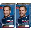 Men Perfect Schwarzkopf, Men Perfect, Tinta Copertura dei Capelli Bianchi, Colorante in Gel, Tonalità 50 Castano Chiaro Naturale (Confezione da 2)