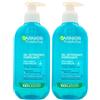 Garnier Pure Active Gel Detergente Purificante per Pelli Grasse o con Imperfezioni, 200 ml (Confezione da 2)
