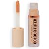 Revolution Beauty London Revolution Colour Filter Correcting Concealer, Correttore Colore ad Alta Coprenza Modulabile con Finish Matte Soft, Vegano, Peach, 4 g