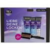 John Frieda Set di riccioli da sogno Varis Frizz Ease - Contenuto: shampoo, 250 ml/balsamo, 250 ml/crema per ricci definitivi, 150 ml/Varis Boar Brush - Ispirato agli stilisti