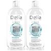 Delia Cosmetics - Clean Skin - Acqua Micellare Idratante per il Viso - Rimozione Quotidiana del Trucco - Rimuove Efficacemente Trucco e Impurità - Acido Ialuronico, Aminoacidi - 500ml