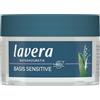 lavera basis sensitiv Crema da notte lenitiva - cosmetici naturali - vegano - Aloe vera bio & olio di mandorle biologico - idratante - crema viso - cura notte - senza profumo - 1 x 50 ml