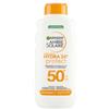 Garnier Ambre Solaire Hydra 24H Protect Latte SPF50 175ml - Non grasso - Resistente all'acqua - Vitamina E - Approvato da Cruelty-Free International