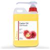 Oïléna Olio di Ricino Puro, Accelera la Crescita di Capelli, Ciglia, Barba e Unghie, Spremuto a Freddo, Siero Anticaduta, 100% Vegan, 2000 ml