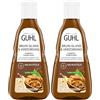 Guhl - Shampoo di colore marrone lucido - 250 ml (Confezione da 2)