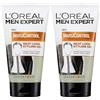 L'Oréal Paris men expert L'Oréal Men Expert Gel styling per uomini, Neat Look Hair Styling Gel per modellare i capelli e acconciatura naturale dei capelli, InvisiControl, 1 x 150 ml (Confezione da 2)