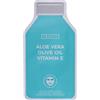 YEAUTY Maschera per panno SMOOTHIE Aloe Vera, Olio d'oliva e Vitamina E - Maschera viso idratante per una cura intensa, pelle radiosa - 100% biodegradabile - Confezione da 5