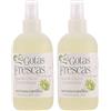 Instituto Español Gotas Frescas agua de colonia Vaporizador 250 ml (Confezione da 2)