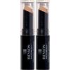 Revlon Correttore Stick PhotoReady, Trucco Viso per Tutti i Tipi di Pelle, Copertura Media-Alta a Lunga Durata con Finitura Cremosa, Formula Leggera, 003 Light Medium, 3.2 g (Confezione da 2)