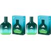 adidas Vibes Full Recharge Eau de Parfum, Per tutti, Tonificante e Rinvigorente, Profumo a lunga durata, Foglia di Cedro e Salvia Sclarea 100 ml (Confezione da 2)