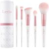 Luvia Cosmetics Set di pennelli per il make-up Luvia, Daily Essential Set, pennelli per cipria e occhi, 5 pennelli cosmetici vegani, pennelli per il make-up