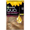 Garnier Olia Tinta Capelli, Colorazione Permanente Senza Ammoniaca, Copre il 100% dei Capelli Bianchi, Con Oli di Fiore di Origine Naturale, Formula Vegana, Biondo Chiaro