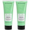 NATURAVERDE | Scrub Corpo Doccia Purificante con Tè Matcha e Argilla Verde, Esfoliante e Detergente, 200 ml (Confezione da 2)