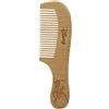 DISNEY - Pettine Districante Bambini BAMBI in Legno Naturale - Denti Larghi Anti-nodi - Per Capelli Fini o Fragili - Spazzolatura Delicata - Accessorio Capelli Ufficiale Disney