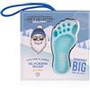Accentra Sapone MEN'S COLLECTION WINTER EDITION 200 g con impronta Yeti, cordino e cofanetto, regalo uomo Natale, profumo pino ghiacciato & ambra, blu/bianco/rosso