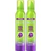 Garnier Schiuma, Fructis Style Espuma Rizos Marcados, 200 ml (Confezione da 2)