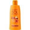 Bottega Verde, SOL Ibisco Argan - Latte solare - protegge ed esalta l'abbronzatura - con olio di Ibisco e olio di Argan - SPF50 protezione alta (200 ml) - water resistant
