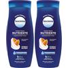 Leocrema Crema Corpo Nutriente, per Pelli Secche e Disidratate, con Olio di Mandorle e Pantenolo, Crema Corpo Idratazione per 72 ore, 250ml (Confezione da 2)