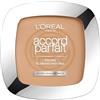 L'Oreal Paris L'Oréal Paris - Poudre Fondante Accord Parfait, cipria fondente perfezionatrice, per pelli normali a miste, colore: Beige rosato (3.R), 9 g.