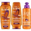 L'Oreal Paris L'Oréal Paris - Routine Nutrition Capelli ricci e molto secchi, riccioli nutriti, arricchito con olio di Amla - 3 prodotti - Shampoo, Districante, Cura Crema Definente - Elseva Olio Straordinario