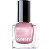 ANNY Nail Polish - Smalto colorato di alta qualità con lucentezza a lunga durata, resistente alle schegge e ad asciugatura rapida, colore: Galactic Blush - 15 ml