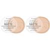 Rimmel London RIMMEL CIPRIA COMPATTA PER VISO STAY MATTE 003 PEACH GLOW 14 G (Confezione da 2)