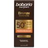 Babaria - Fluido Viso Bronze SPF50+ | Illuminante e Abbronzante | Texture Ultra-Leggera | Protezione Molto Alta | Resistente all'Acqua | Coral Friendly | Vegano | 50 ml