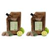 Jean & Len Sapone Mani Bergamotto & Cedro ricarica, deterge mani stanche, ideale per uso quotidiano, profumo fresco agrumato, sapone liquido vegano, 500 ml (Confezione da 2)