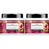 Gliss Schwarzkopf Gliss 4-in-1 Color Radiance Maschera Bond-Building per Capelli 400ml, Maschera capelli con HAPTIQ System ed Estratto di Mirtillo Rosso, Trattamento capelli colorati e schiariti