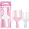 Brushworks Afro Combs - 2 Pack